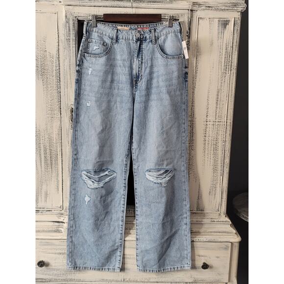 NWT Pilcro Joey High-Rise '90s Slouch Straight Jeans - 30 Waist - Picture 6 of 6